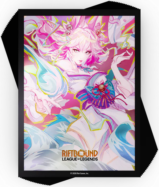 Card Sleeves: Riftbound- Spiritforged- 'Spirit Blossom Ahri' Art (100 ct)