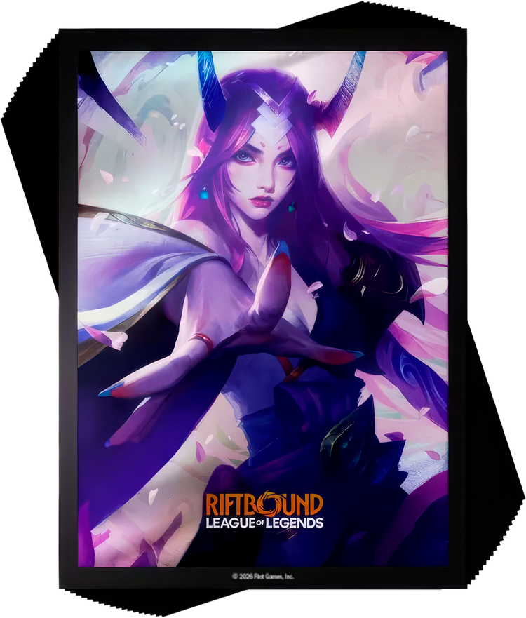 Card Sleeves: Riftbound- Spiritforged- 'Spirit Blossom Irelia' Art (100 ct)