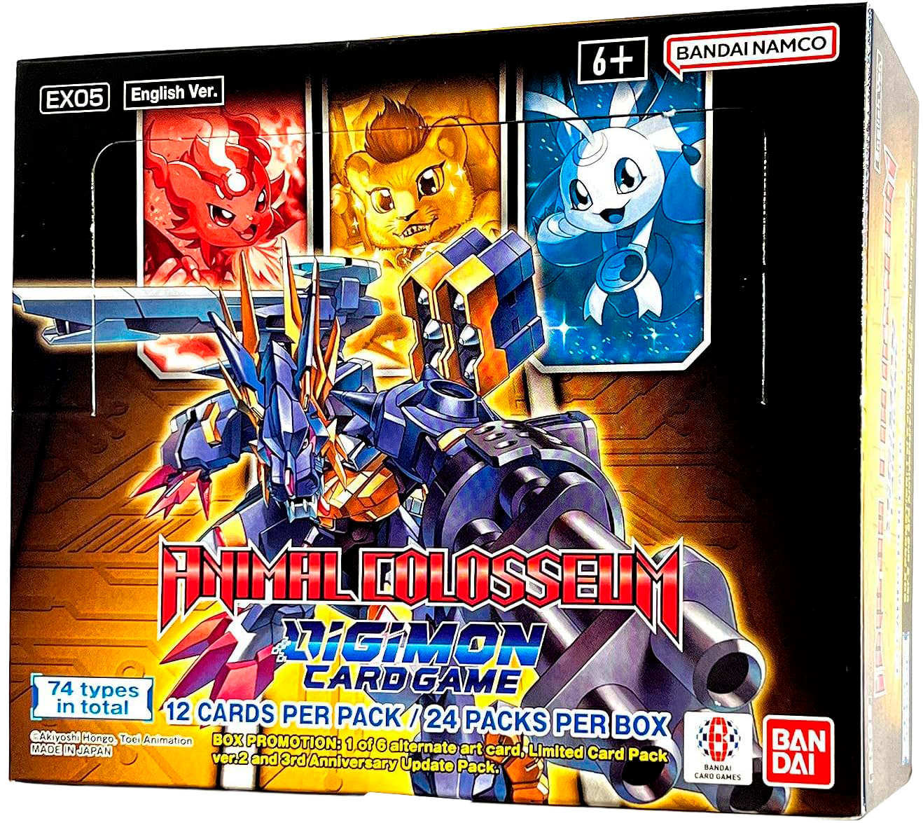 Digimon CCG: Animal Colosseum Booster Box [EX05]