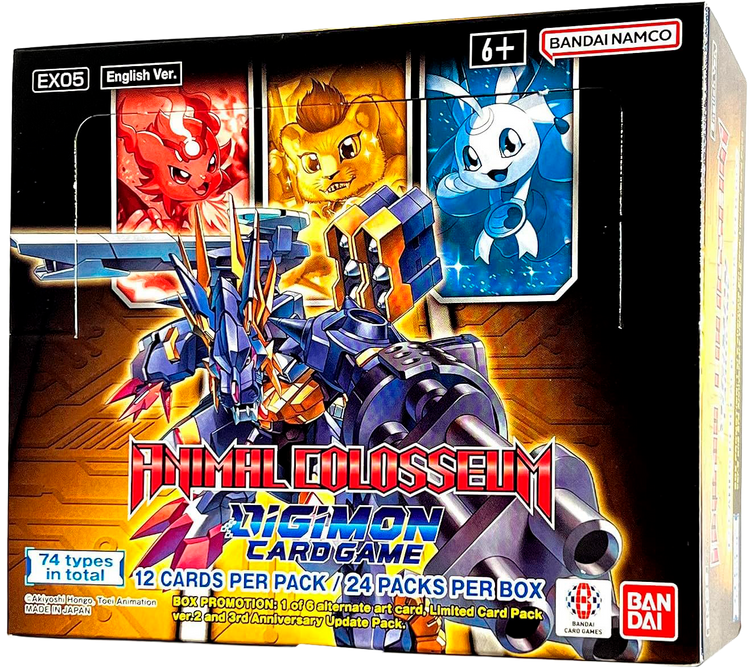 Digimon CCG: Animal Colosseum Booster Box [EX05]