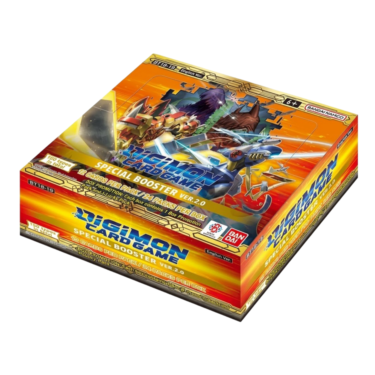 Digimon TCG: Special Booster Display Ver 2.0 (BT18-19)