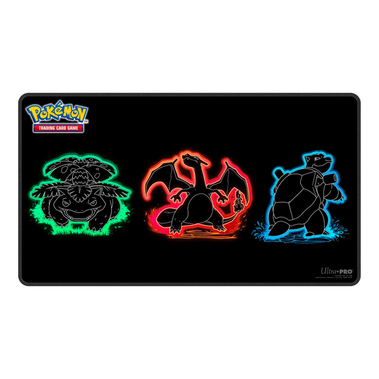 Playmat: Pokemon Foil- Neon Kanto