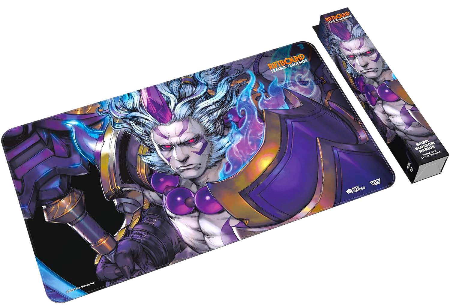 Playmat: Riftbound- Spiritforged- 'Spirit Blossom Darius' Art