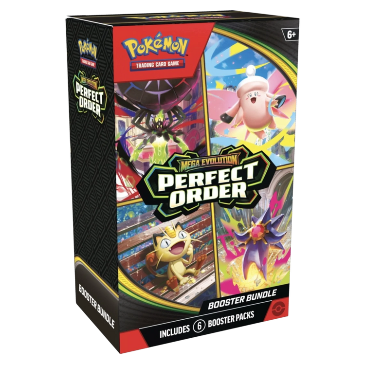 Pokemon TCG: Mega Evolution 03 Perfect Order- Booster Bundle