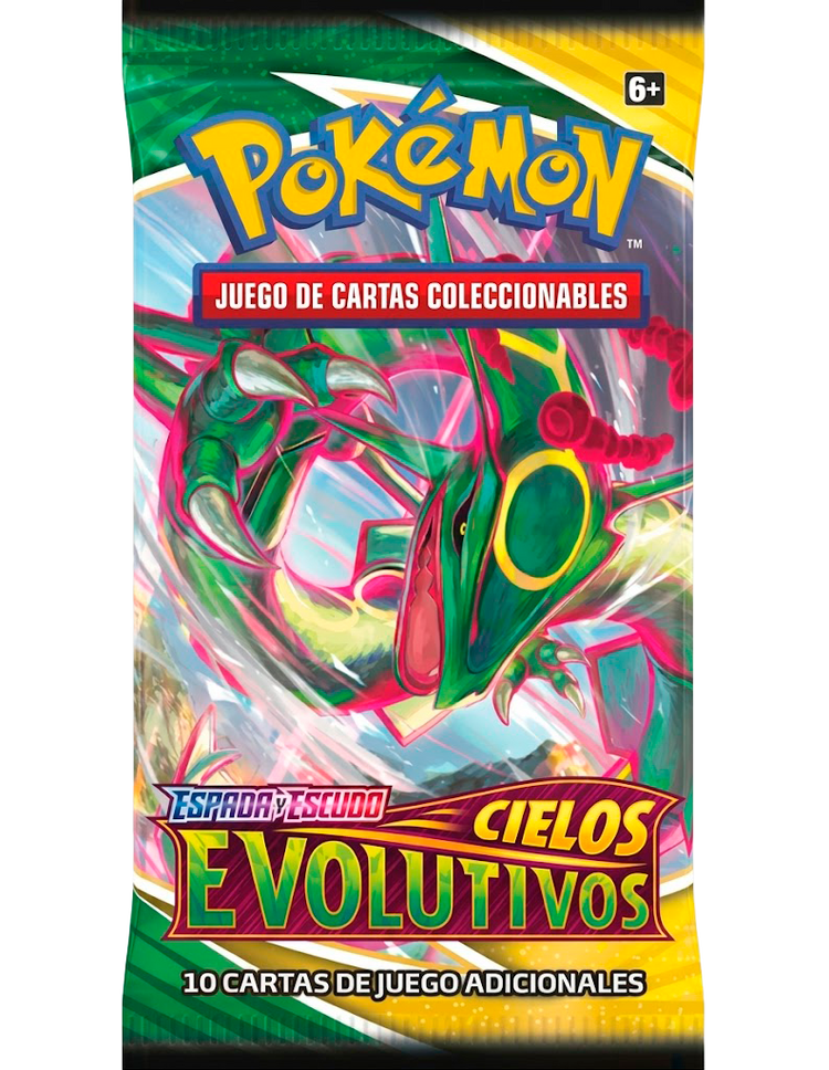 Pokemon TCG: SPANISH Sword & Shield 07 Evolving Skies Booster Pack