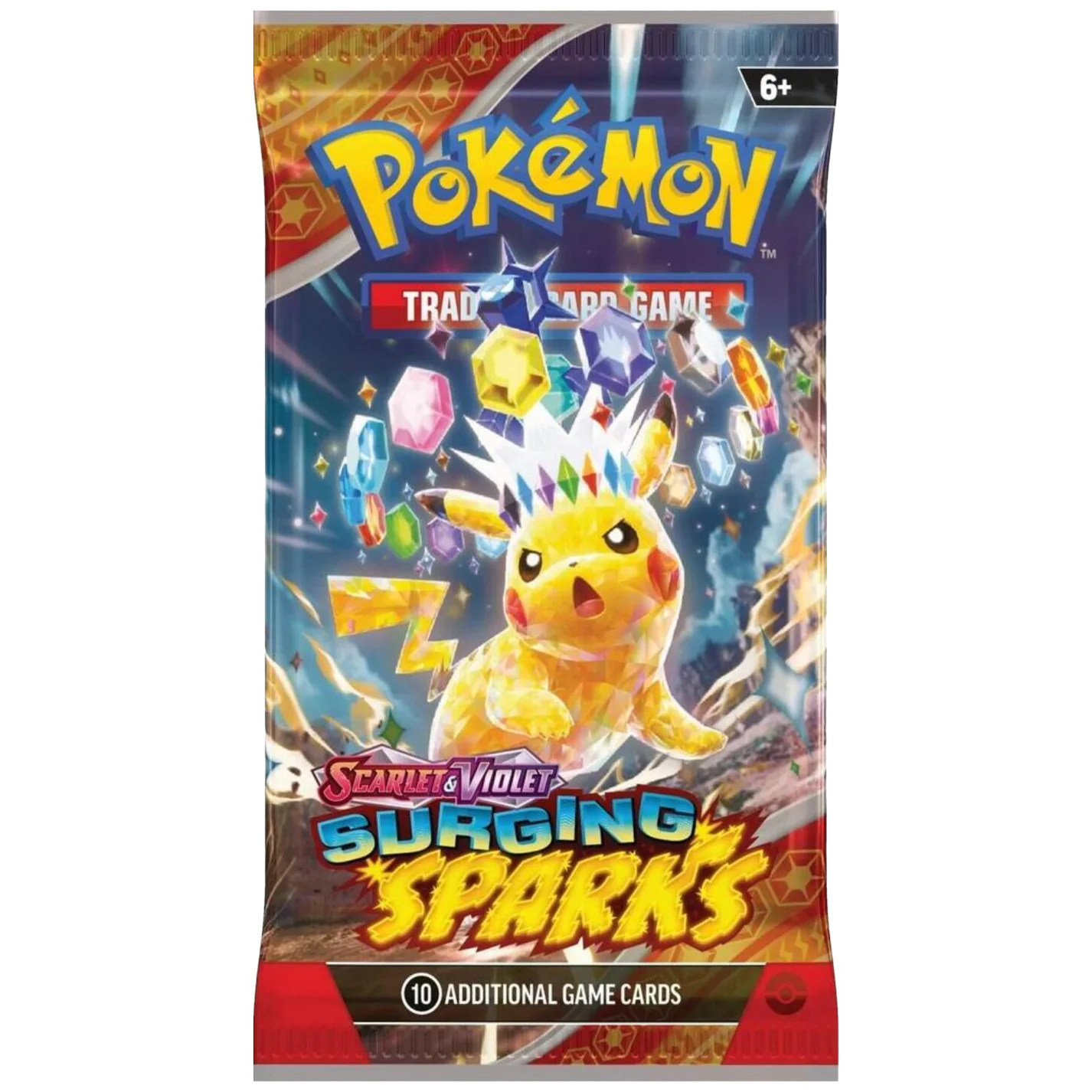 Pokemon TCG: Scarlet & Violet 08 Surging Sparks- Booster Pack