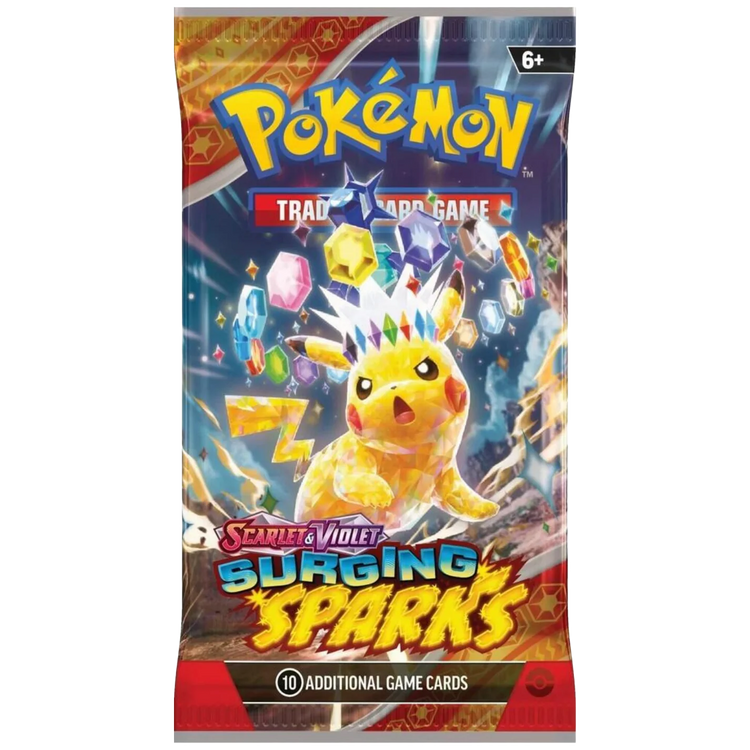 Pokemon TCG: Scarlet & Violet 08 Surging Sparks- Booster Pack
