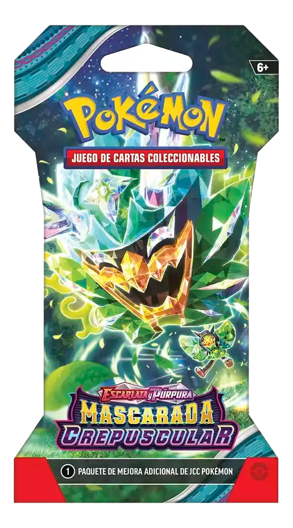 Pokemon TCG: Spanish - Scarlet & Violet 06 - Twilight Masquerade- Sleeved