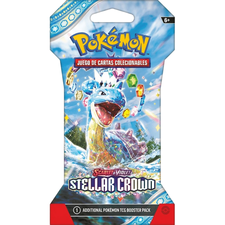 Pokemon TCG: Spanish Scarlet & Violet 07 Stellar Crown- Sleeved Booster